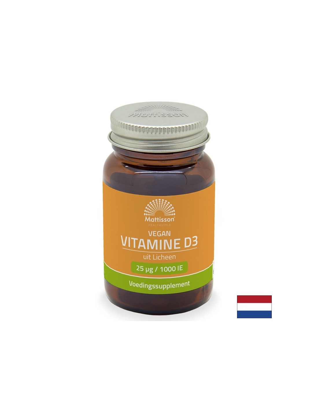 Immunität, Knochen und Gelenke - Veganer Vitamin D3 (aus Flechten), 1000 IU x 120 Softgel -Kapseln