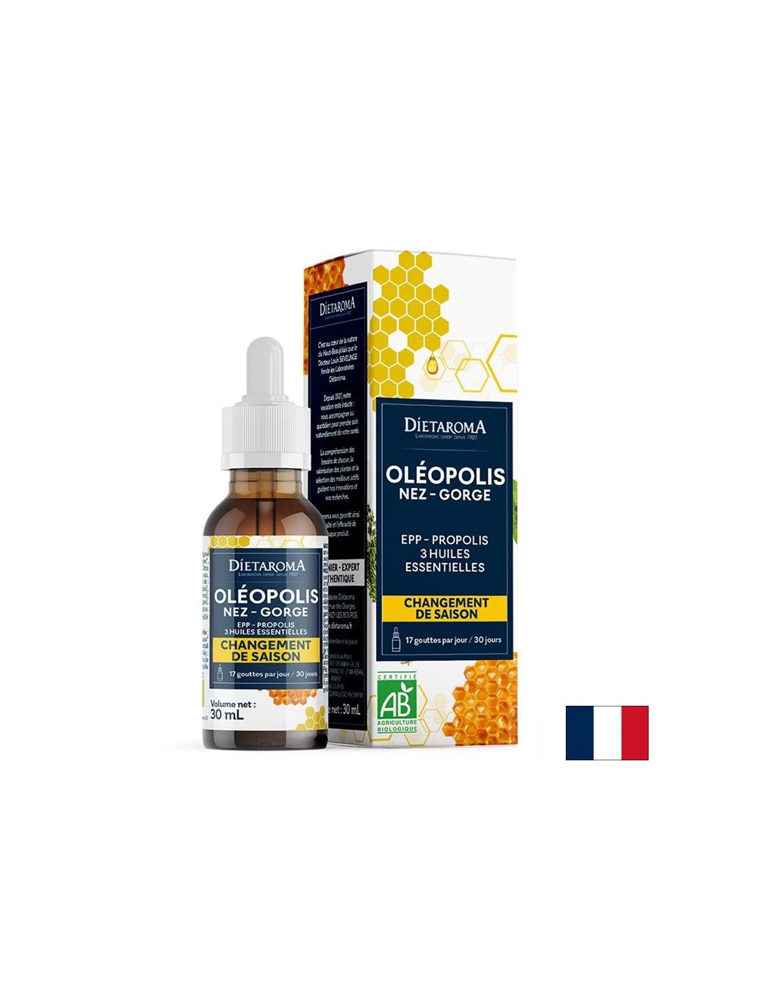 Immunität - Oleopolis (mit Grapefruit -Extrakt, Propolis, Thymian, Oregano und Kampferholz), 30 ml Tropfen (alkoholfrei)