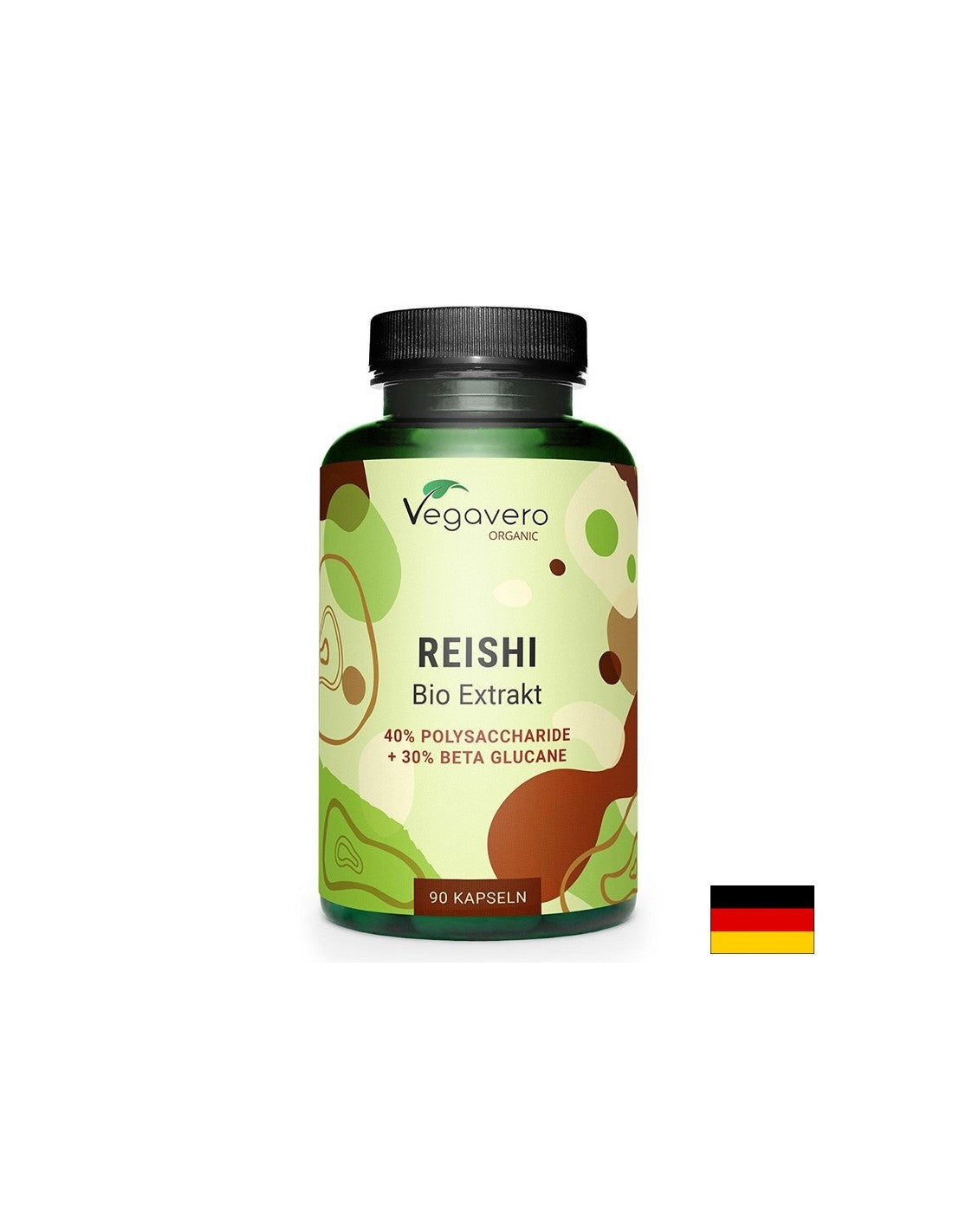 Immunität - Reishi (Bio -Extrakt), 600 mg x 90 Kapseln