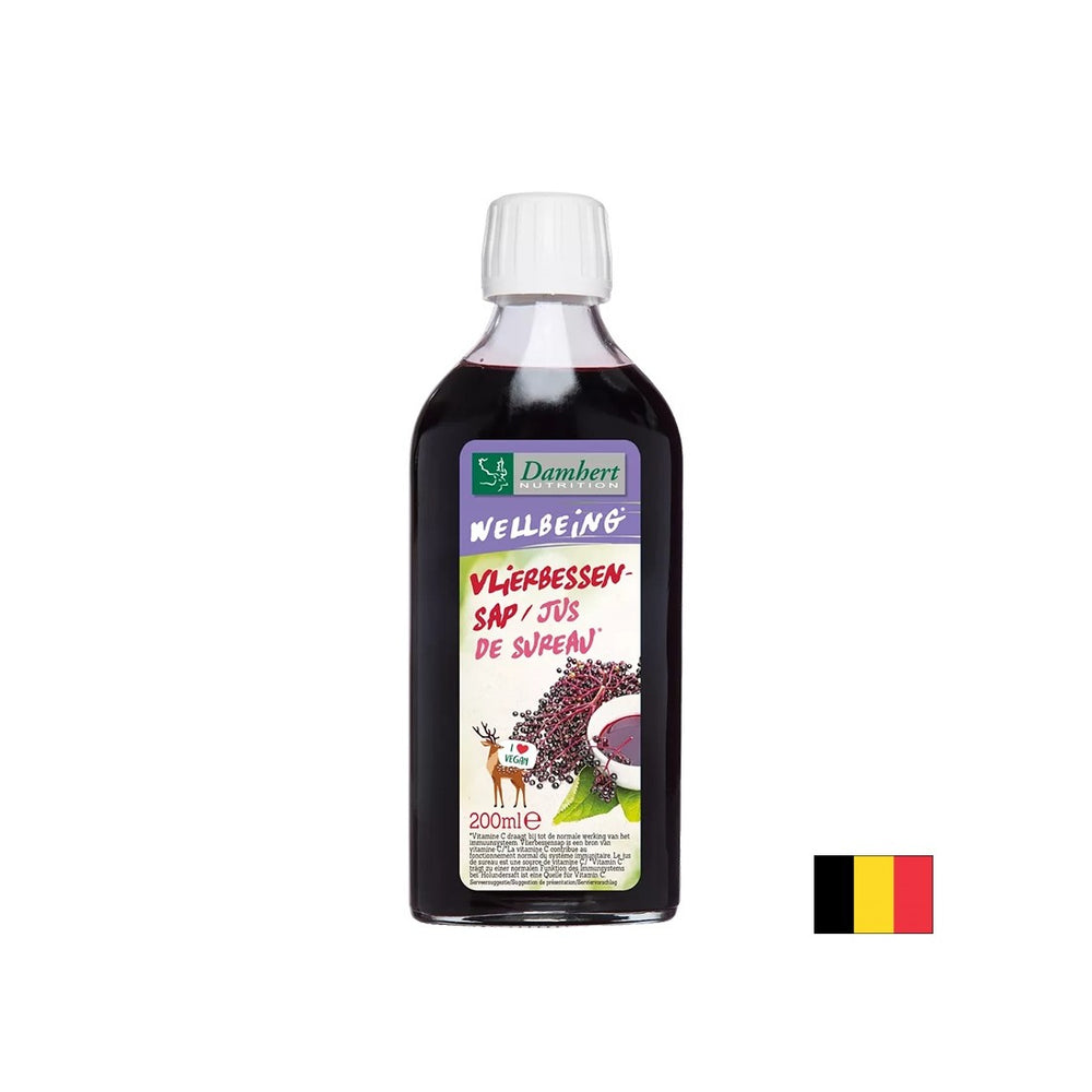 Immunität - schwarzer Elderberry -Saft, 200 ml