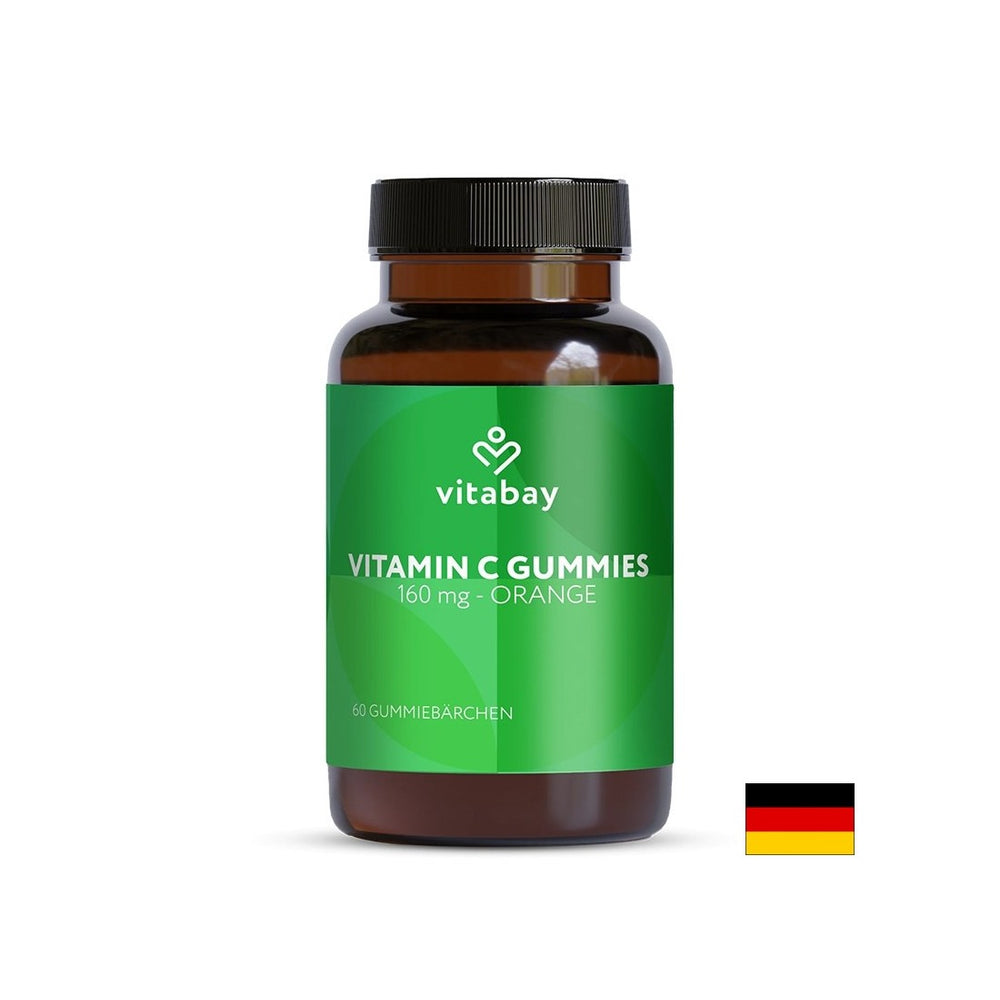 Immunität - Vitamin C, 160 mg x 120 Gummibärchen, Orangengeschmack