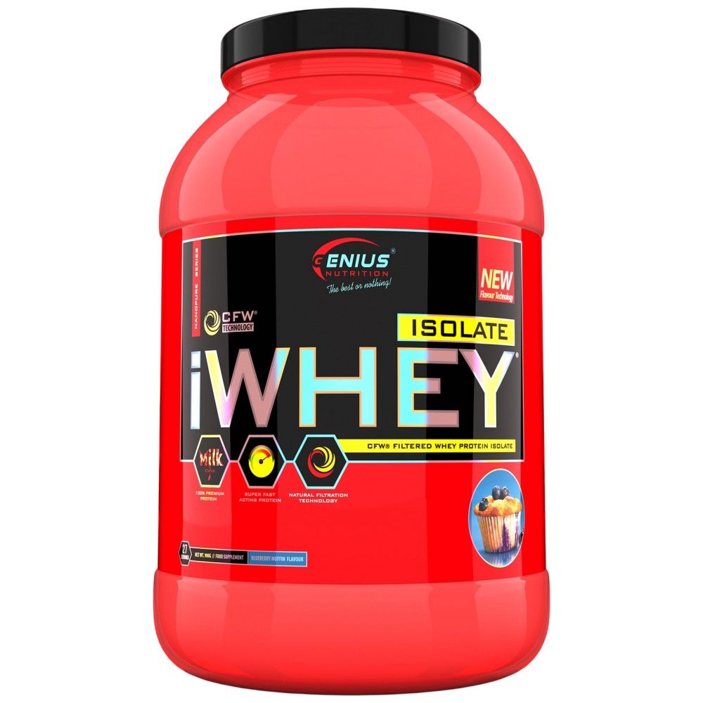 iWhey Isolat - 900 Gramm
