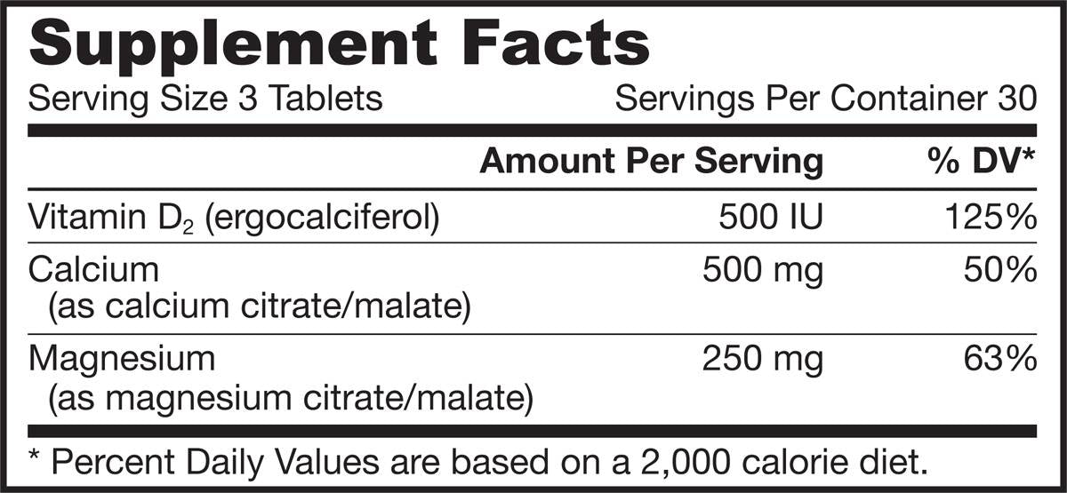 Cal-Mag Citrates 90 Tabletten