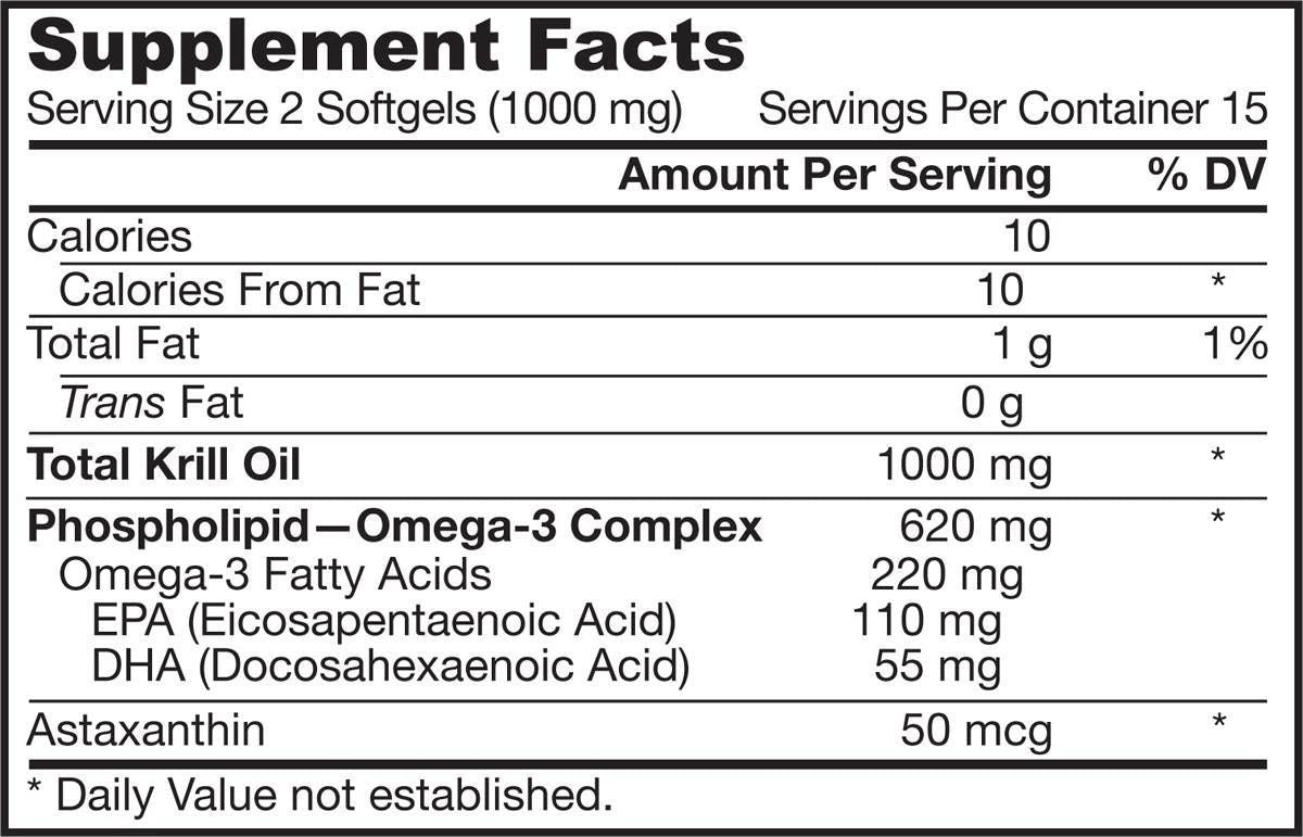 Krillöl - 60 Softgele