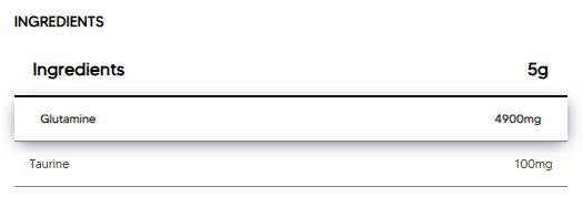 Glutaminpulver - 500 Gramm