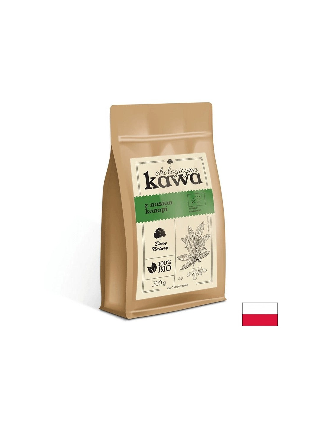 Bio -Hanfsamenkaffee, 200 g