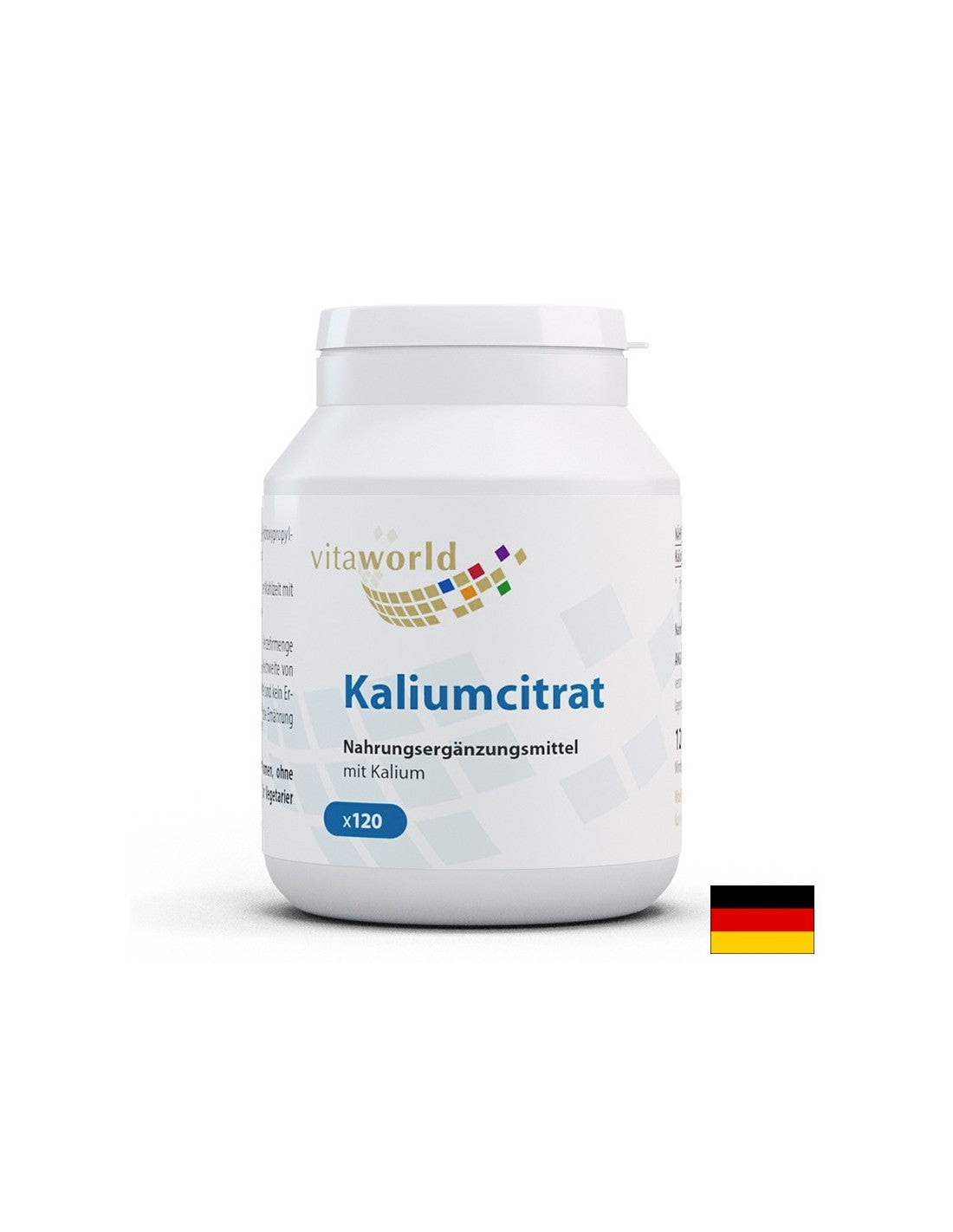 Kalium (Citrat) - für Elektrolytbilanz, 120 Kapseln