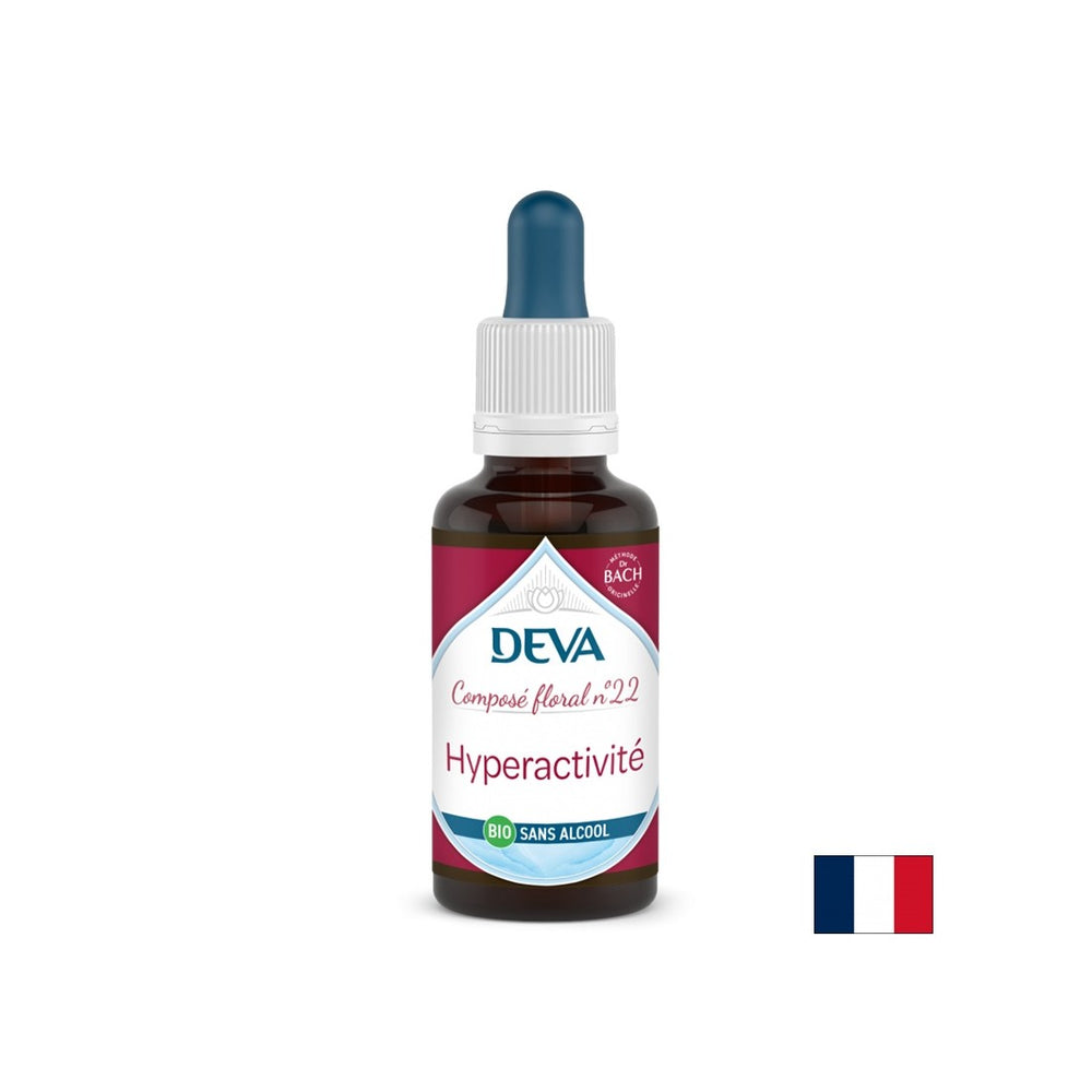 Hyperaktivität, Blumenessenzen, Bach Drops Nr. 22 (alkoholfrei), 30 ml