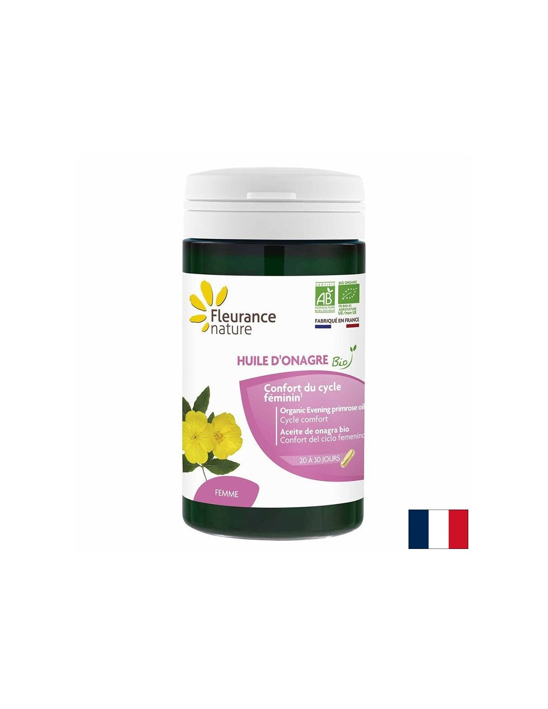 Hormonelles Ungleichgewicht - Abendprimrose (Öl), 1500 mg x 60 Kapseln