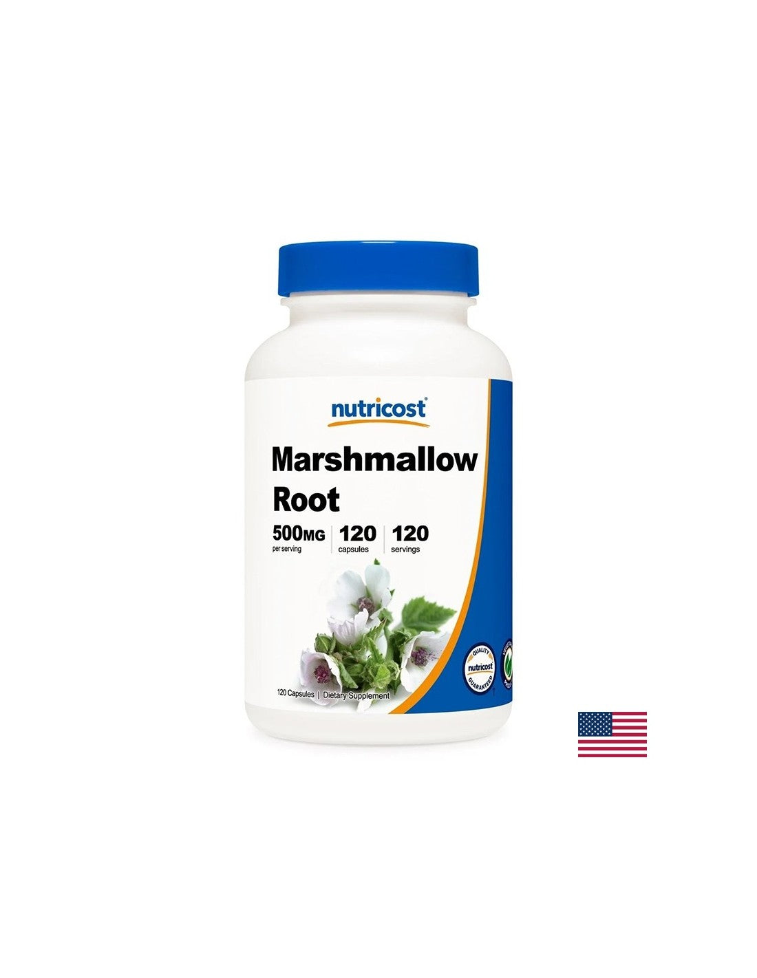 Verdauung und Immunität - Weiße Rose (Wurzel), 500 mg x 120 Kapseln