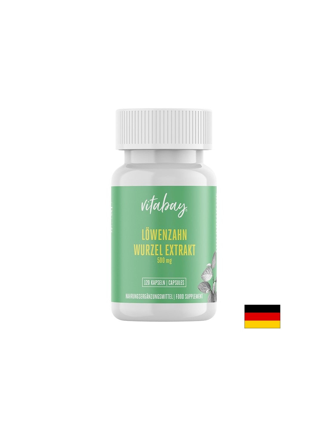 Verdauungssystem - Löwenzahn (Wurzelextrakt), 500 mg, 120 Tabletten