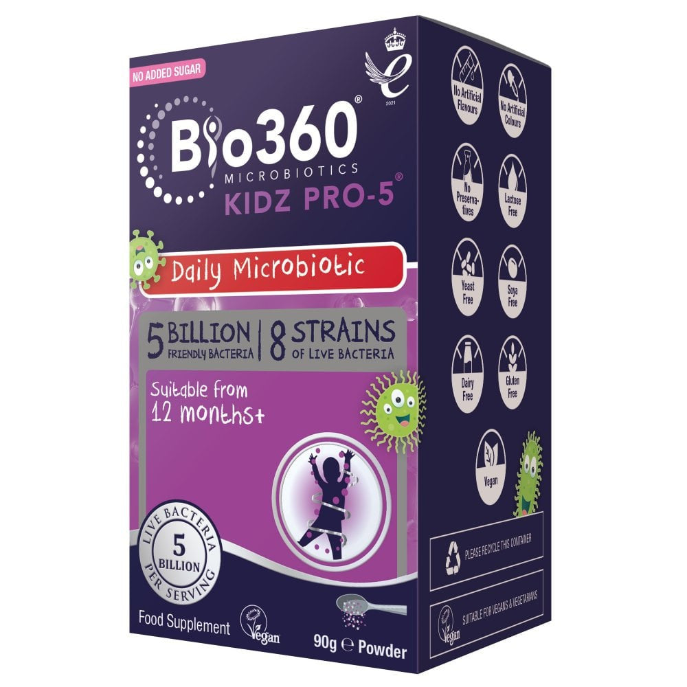 Probiotischer Komplex für Kinder in Pulverform (Kidz Pro-5) 90 g NaturesAid