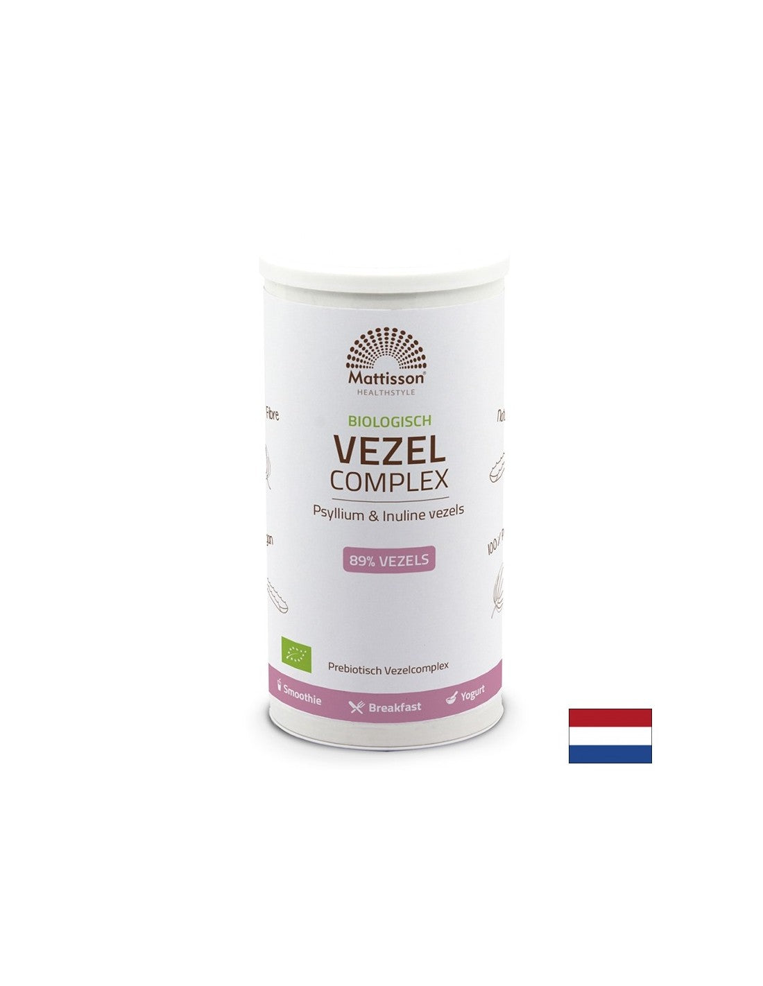 Komplex von organischen Fasern (Schalen + Inulin), 275 g Pulver