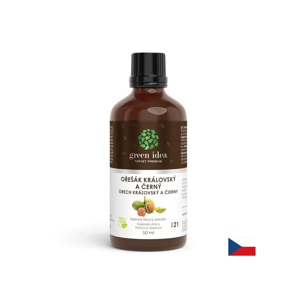 Blutzucker und Cholesterinkontrolle - Walnuss, 50 ml Tinktur