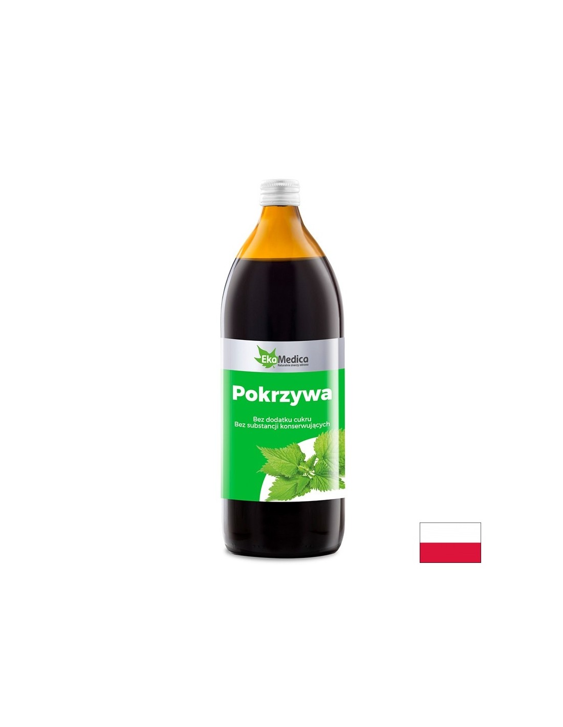 Brennnesselsaft mit diuretischer und antianemischer Effekt, 1 Liter, 20 oder 40 Dosen