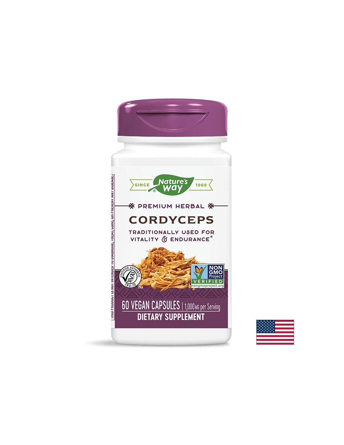 Cordyceps 500 mg - 60 Kapseln