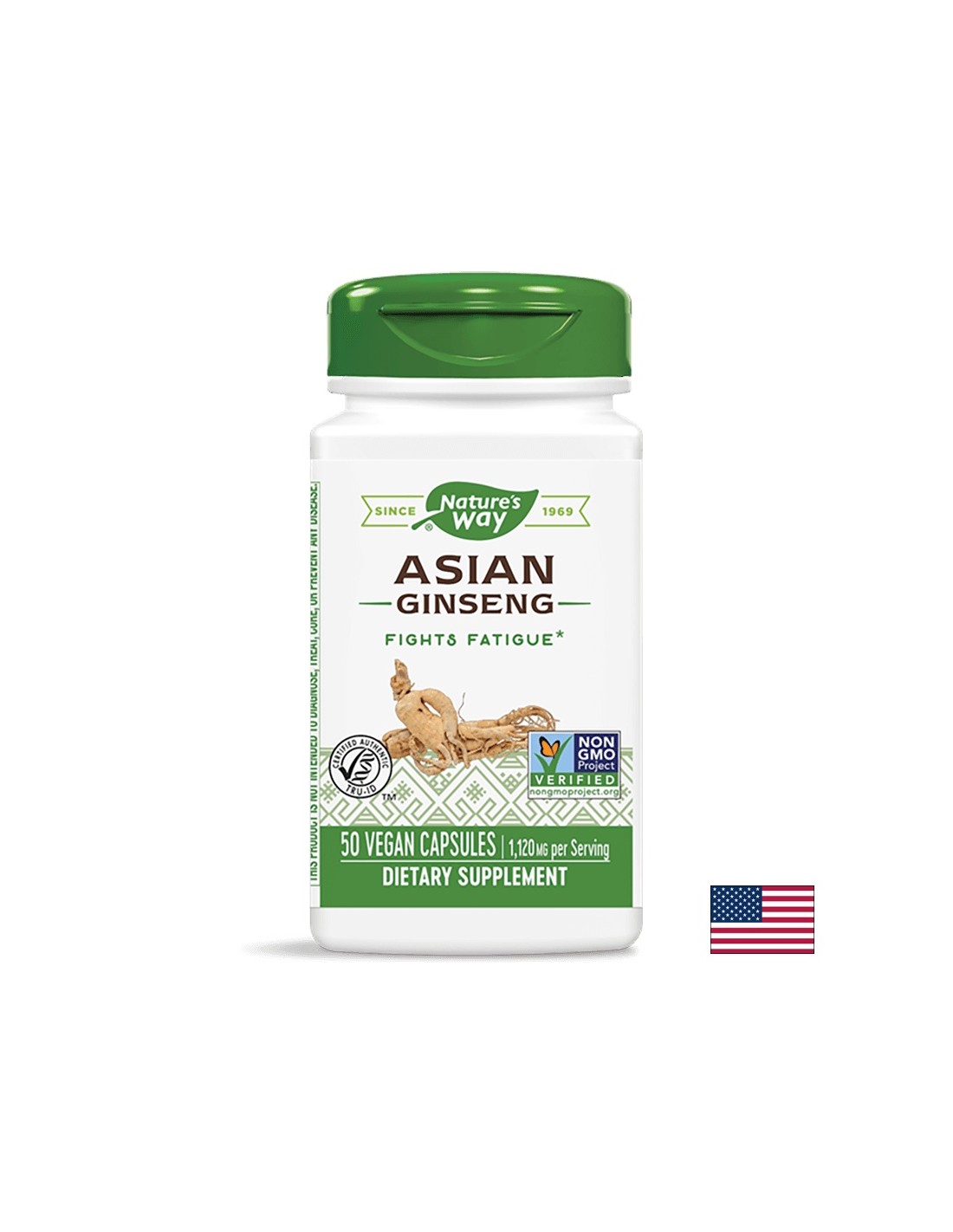 Asiatische Ginseng - 50 Kapseln