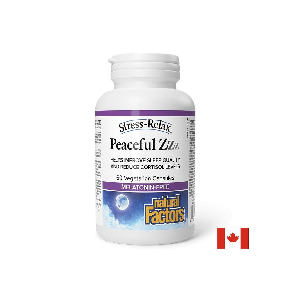 Cortisol -Gleichgewicht und erholsame Schlafstress -Relax® - Ruhige Schlaf und hormonelles Gleichgewicht, 60 Kapseln