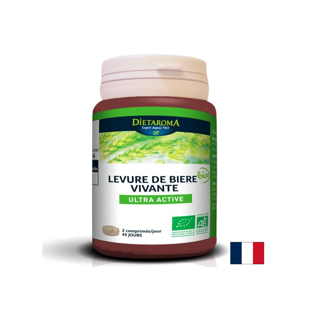 Haare, Haut und Nägel - Brauerhefe (aktive Hefe), 180 Tabletten