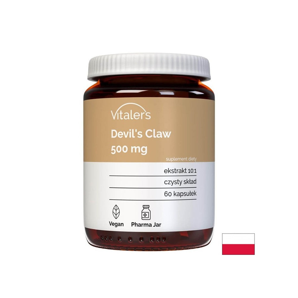 Knochen und Gelenke - Teufelsklaue (Wurzel), 500 mg x 60 Kapseln