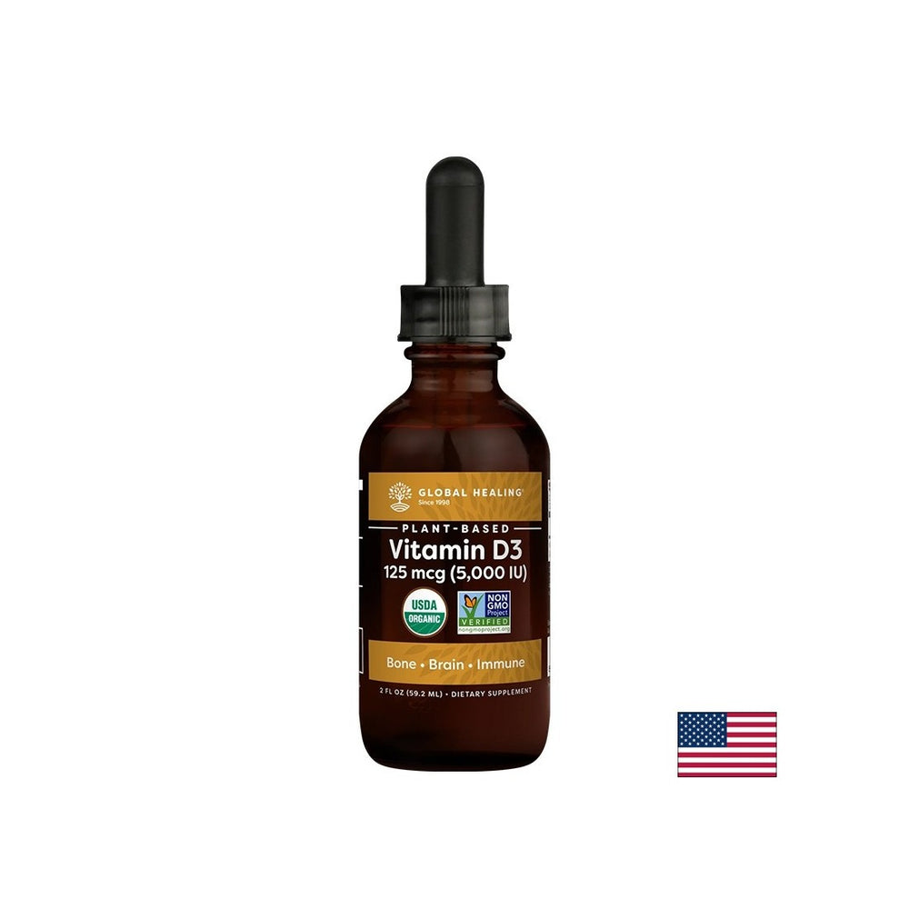 Knochen und Zähne - Vitamin D3, 125 µg 5000 IU x 59,2 ml Tropfen