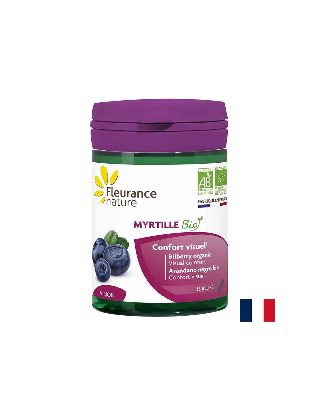 Kreislaufsystem und Sehvermögen - Blaubeere, 1500 mg x 45 Tabletten