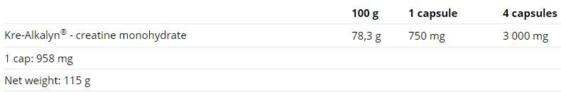 Kre -Alkalyn - 120 Kapseln