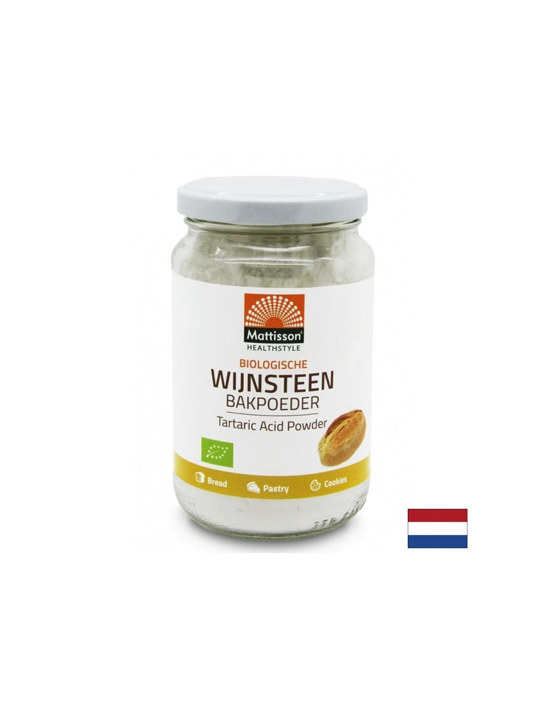 Cremotartar (Kaliumbitartrat) Bio, 180 g Pulver