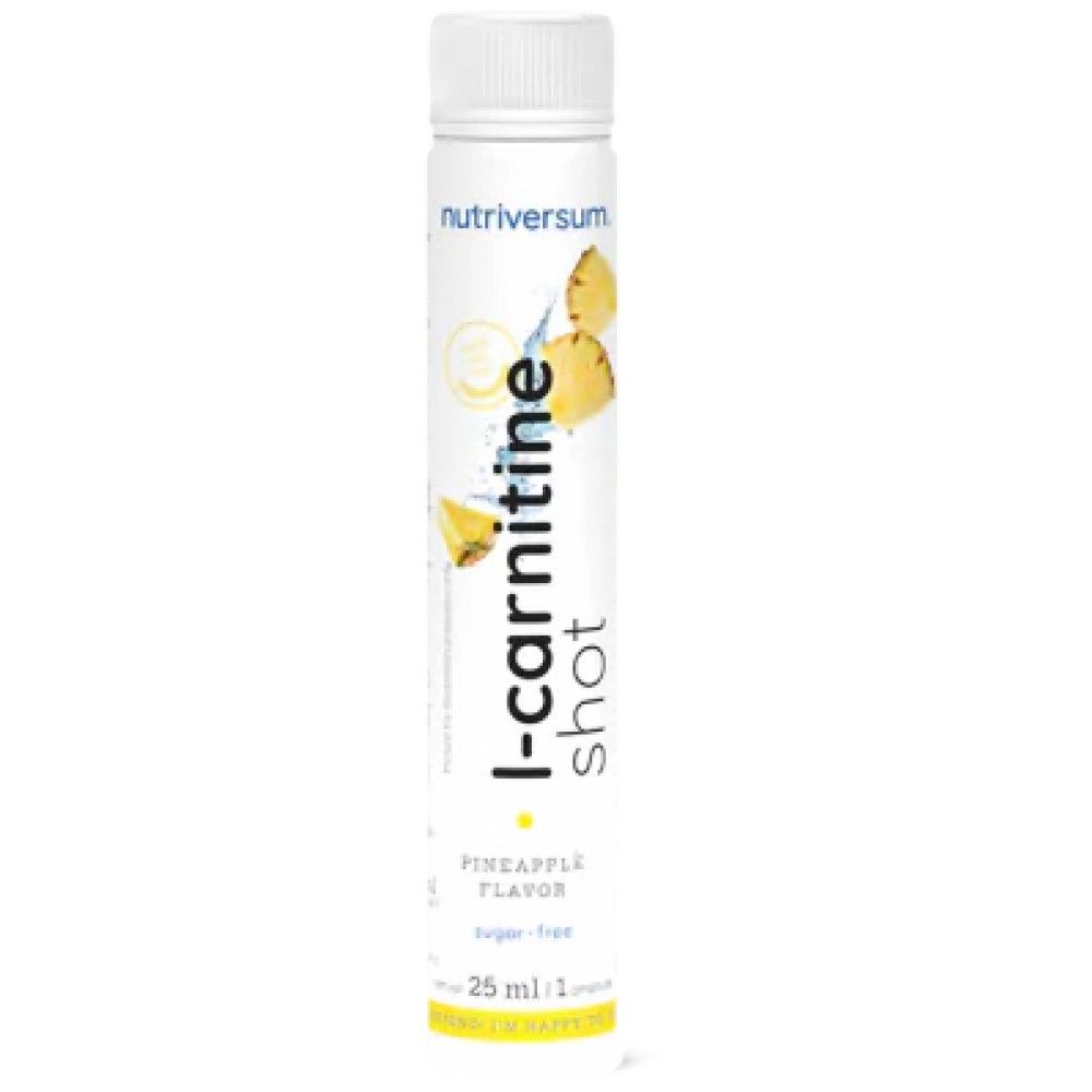 L-Carnitin-Flüssigkeit Schuss 3000 | mit Chrom - 25 ml