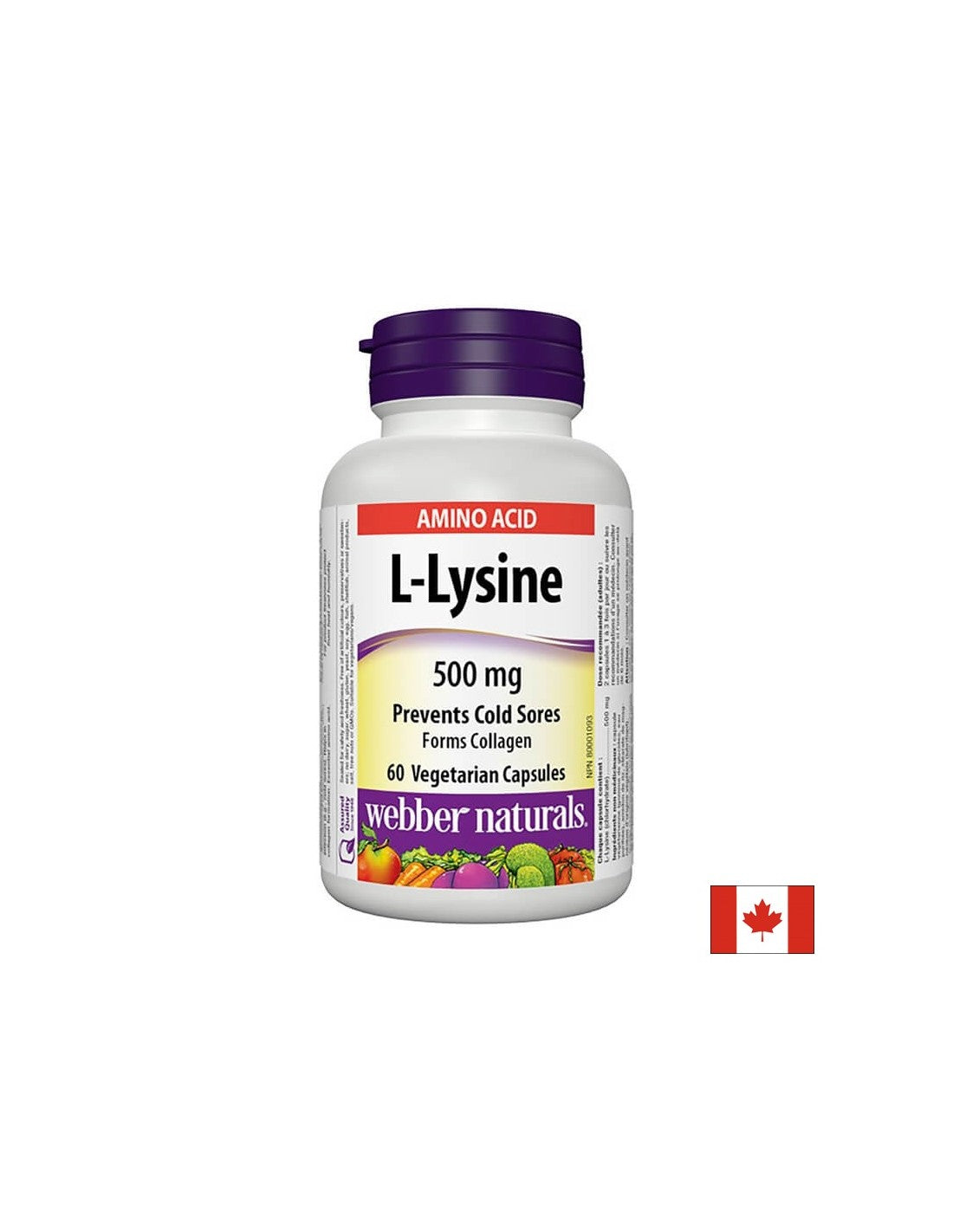 L-Lysin 500 mg-L-Lysin-Immunsystem, 60 Kapseln