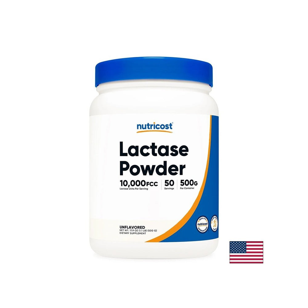 Lactase - Unterstützt Laktose -Verdauung, 500 g Pulver