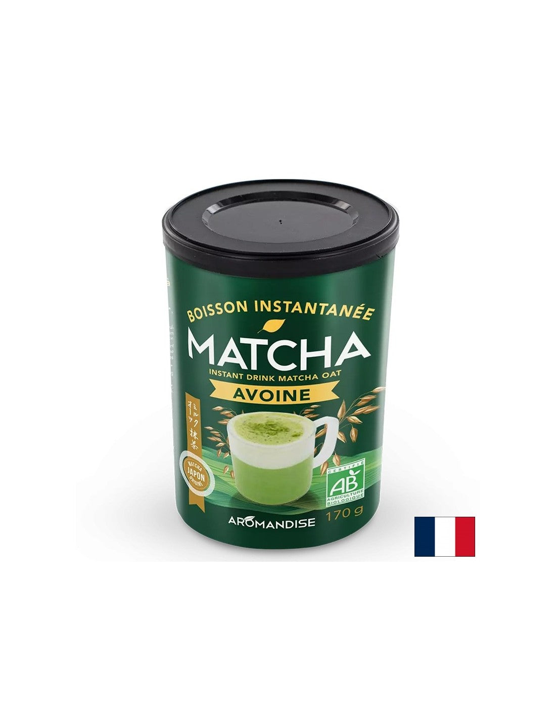 Matcha und Hafer - Tonic Drink, 170 g, Pulver