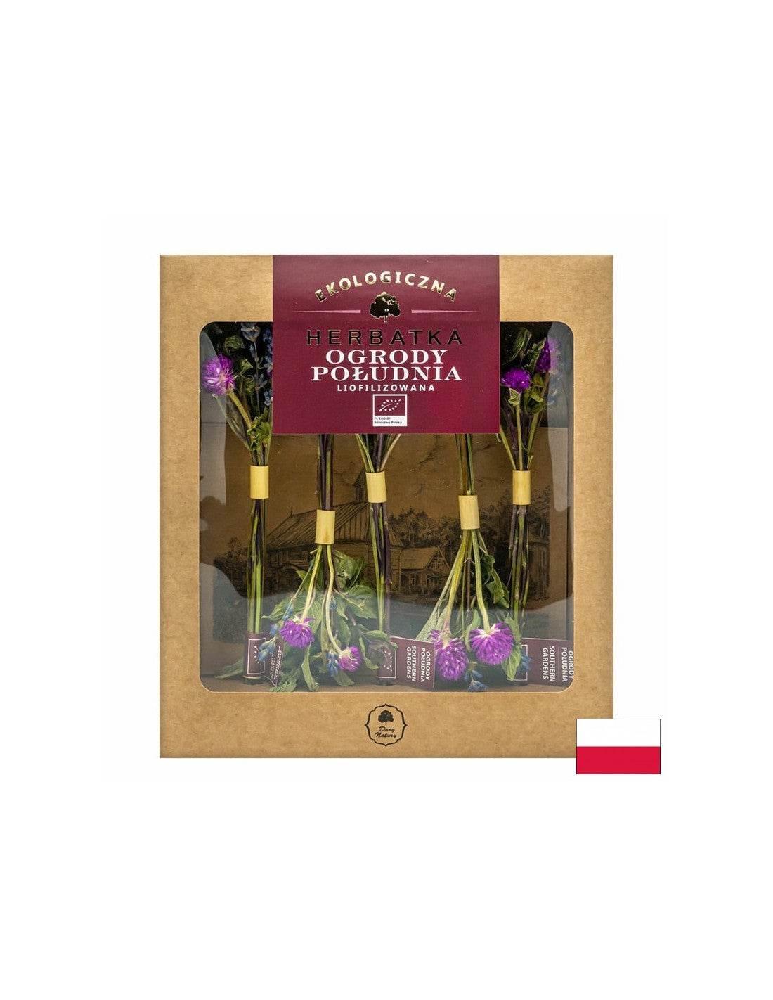 Lyophilisierter Tee South Garden Bio, 10 g <tc>Dary Natury</tc>