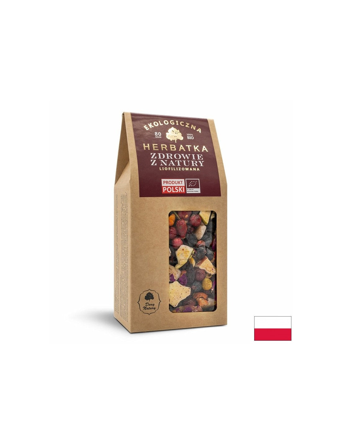 Gefriergetrockneter Tee "Gesundheit aus der Natur" Bio, 80 g <tc>Dary Natury</tc>