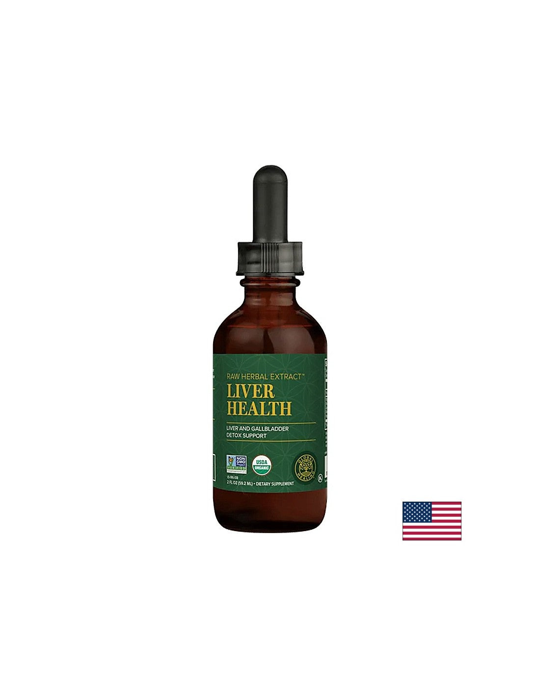 Livatrex® Leberunterstützung RAW KERBAL Extract ™ / Kräutermischung für Leber und Gallenblase, 59,2 ml globale Heilung