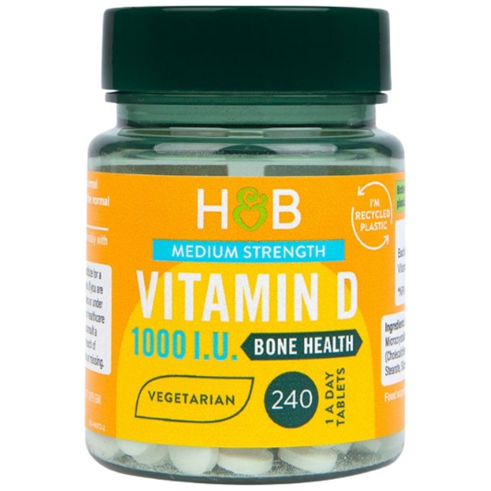 Vitamin D3 1000 IU - 240 Tabletten