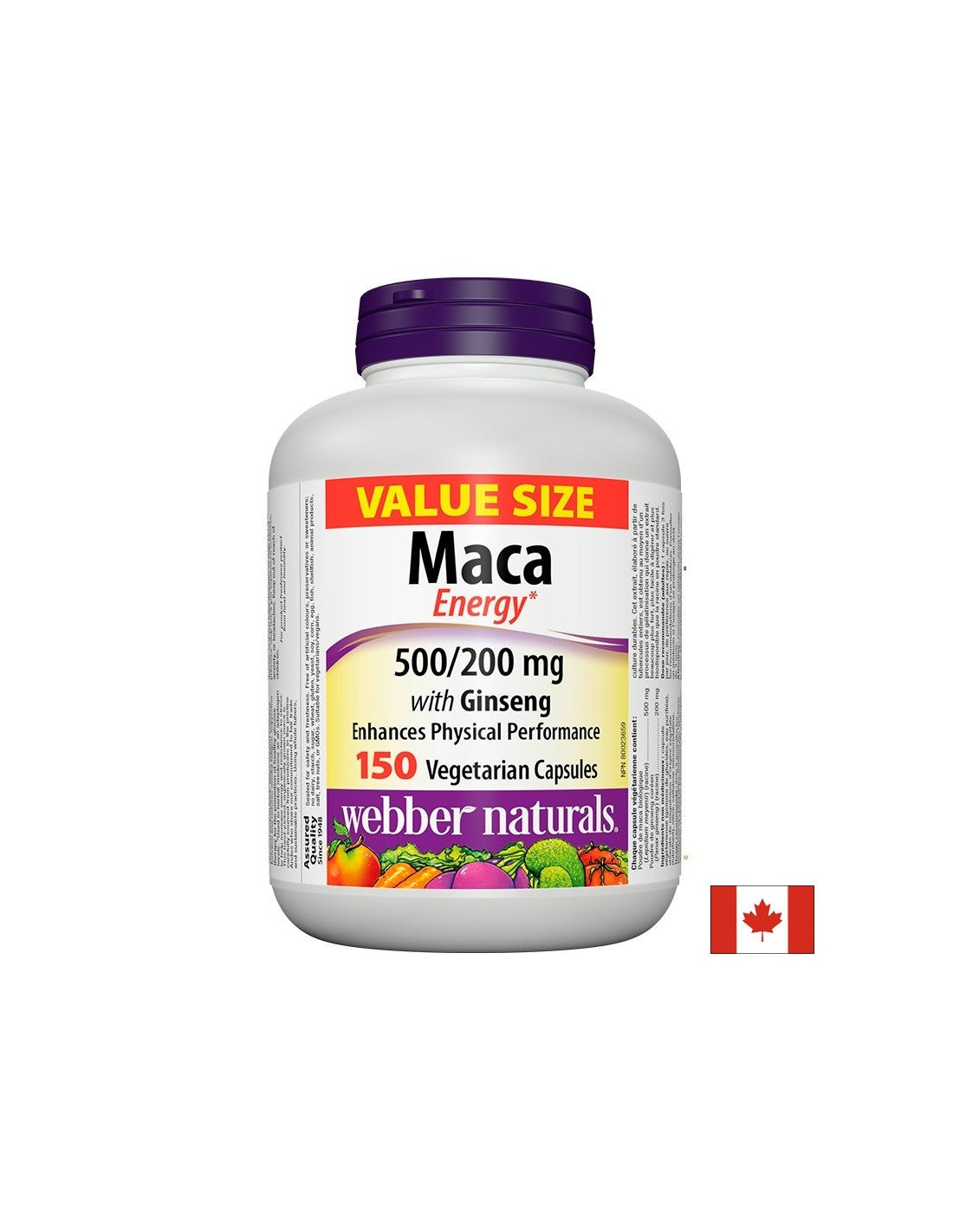 Maca Energy mit Ginseng - Maca und Korean Ginseng, 150 Kapseln