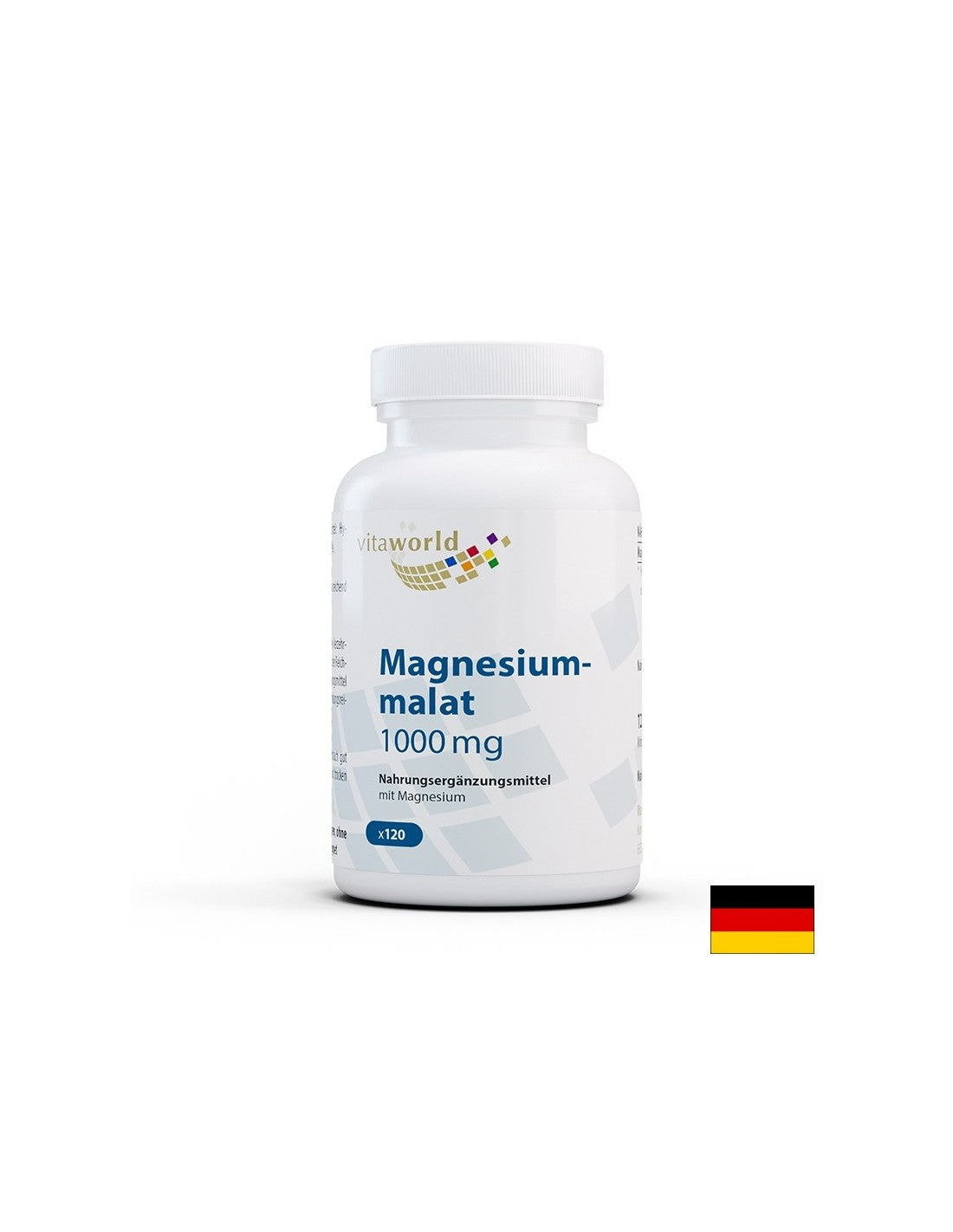 Magnesium (Malat) - Muskel- und Herzfunktion, 120 Kapseln
