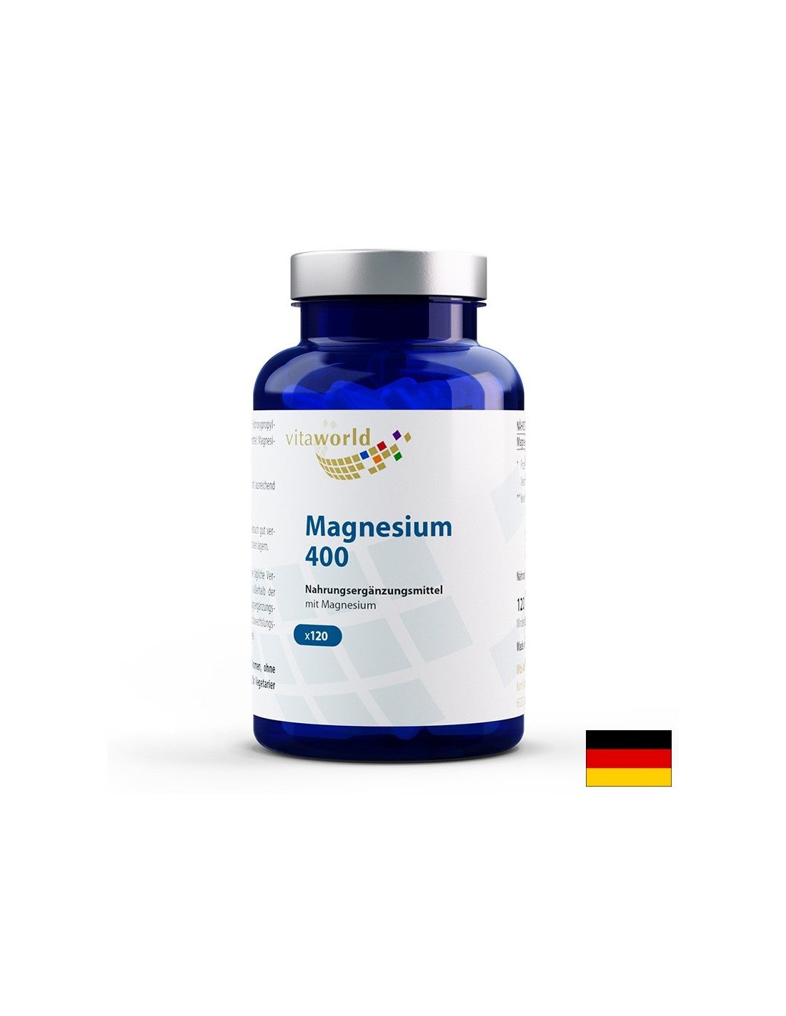 Magnesium (Oxid) - Herzfunktion, Muskeln gute Laune, 120 Kapseln