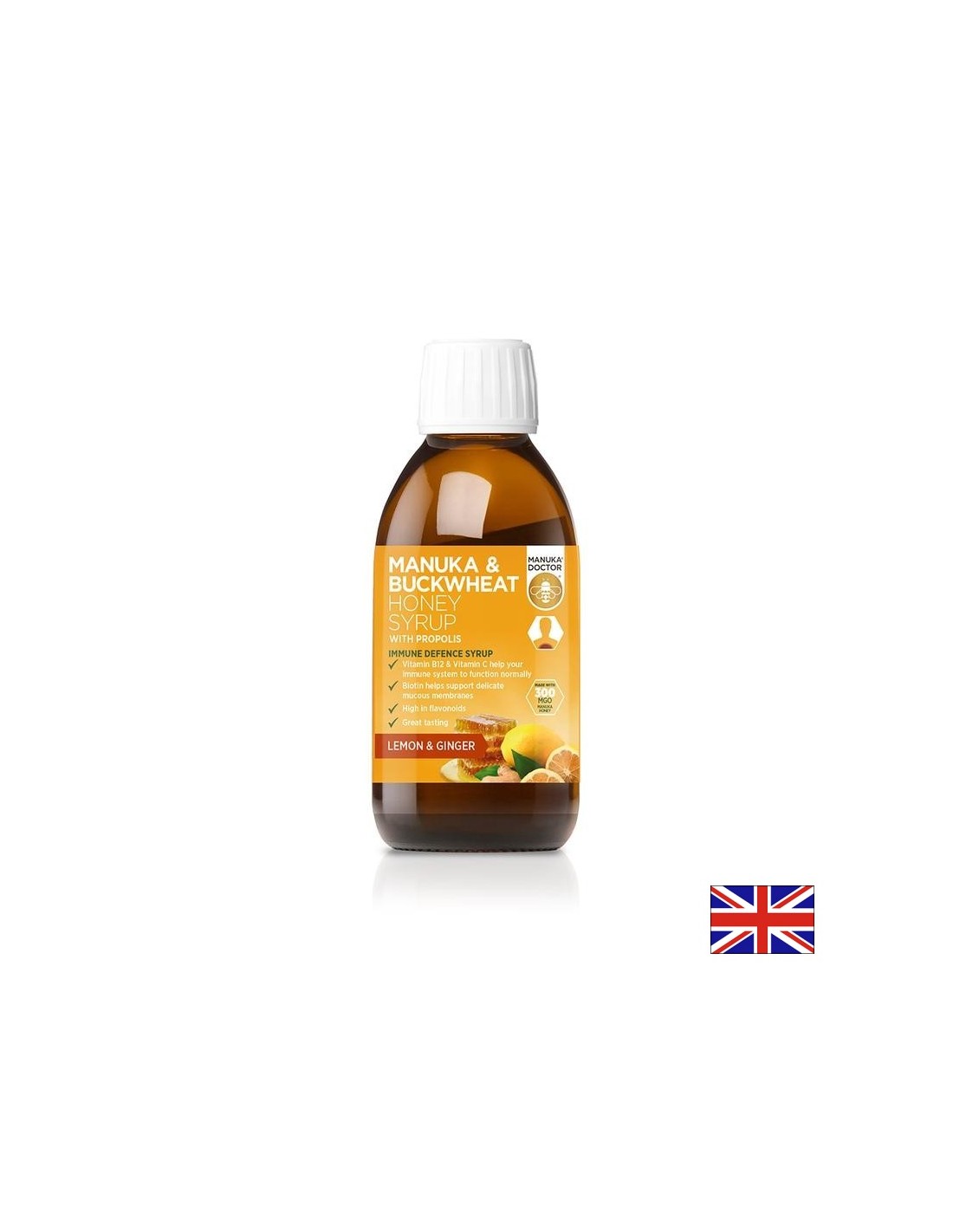 Manuka -Buchweizen -Honigsirup mit Propolis (Manuka -Buchweizen -Honigsirup mit Propolis / starker Immunität, 200 ml