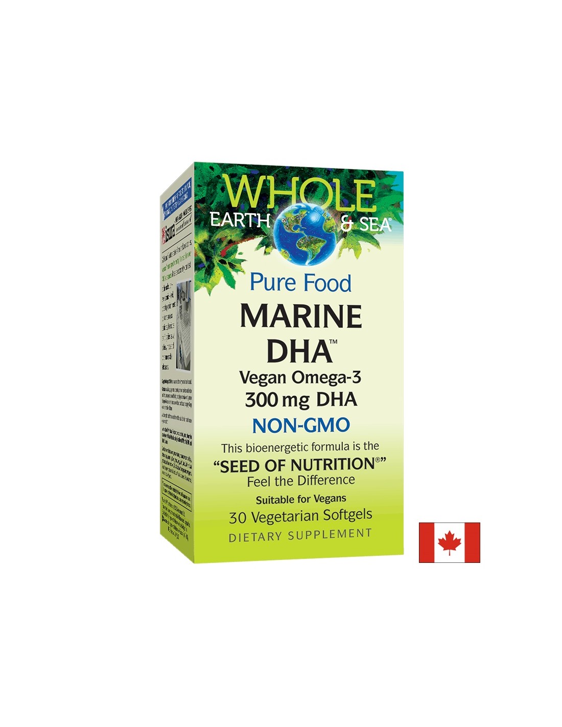Marine DHA Vegan Omega 3 Nicht -Gentor - 30 Kapseln