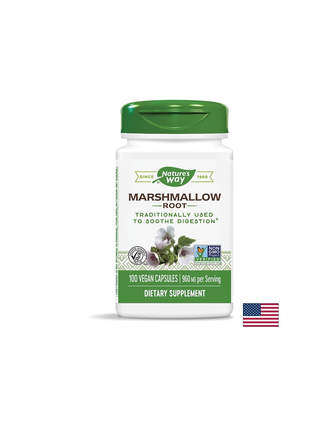 Marshmallow Wurzel 480 mg - 100 Kapseln