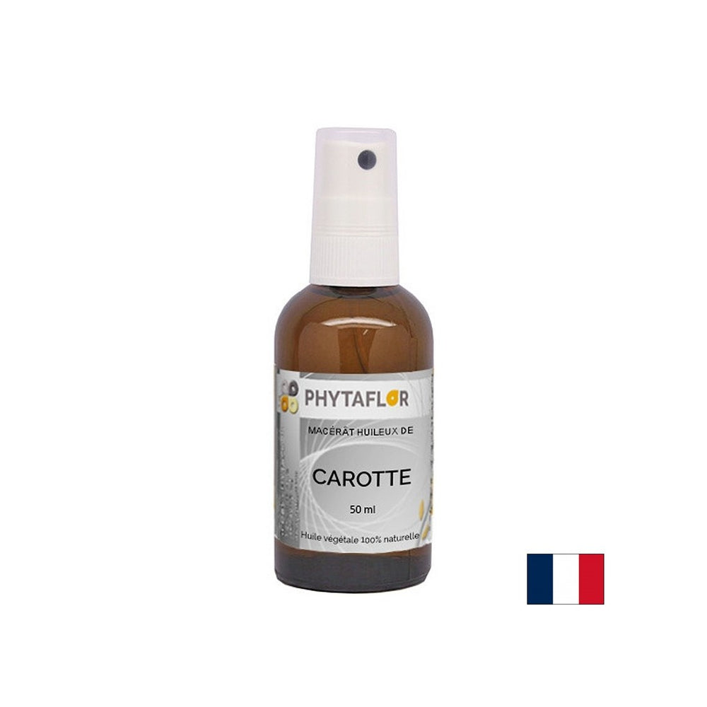 Karottenöl -Macht für natürliches Hautbraun, Spray, 50 ml