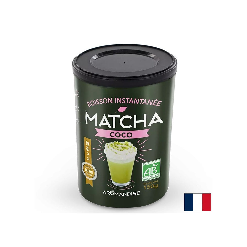 Matcha und Kokosmilch - Tonic Drink, 150 g, Pulver