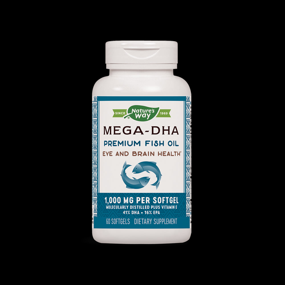Mega -Dha -Fischöl 1000 mg - 60 Kapseln