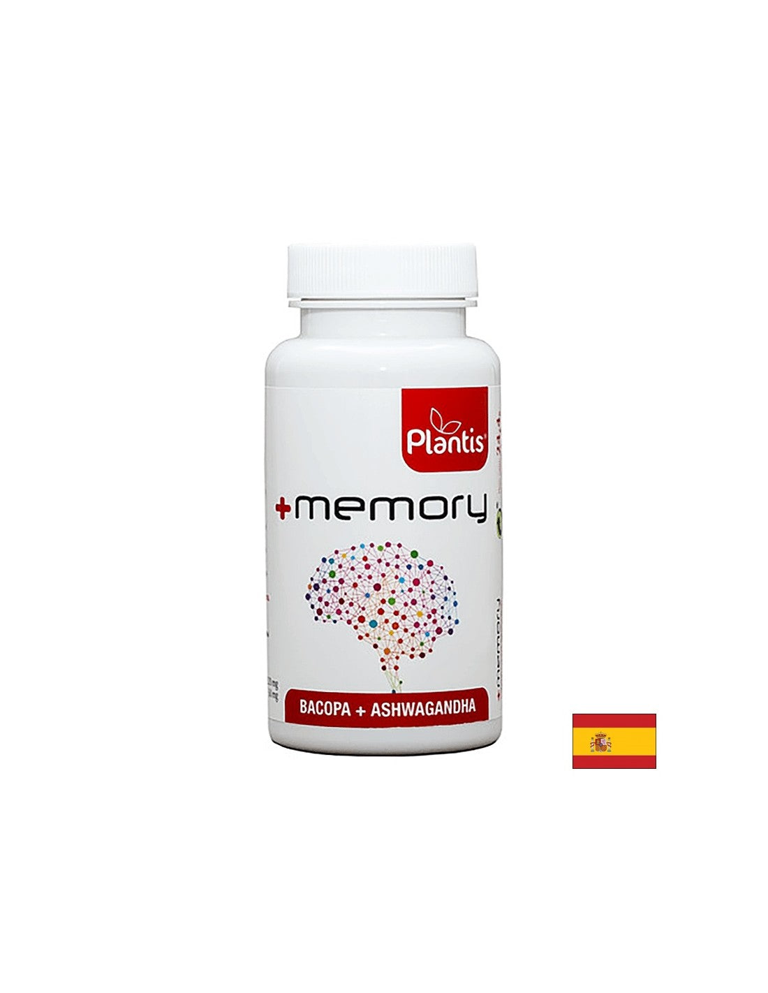 Starkes Gedächtnis - Bacopa Monieri 302 mg und Ashwagandha 50 mg, + Memory Plantis®, 45 Kapseln