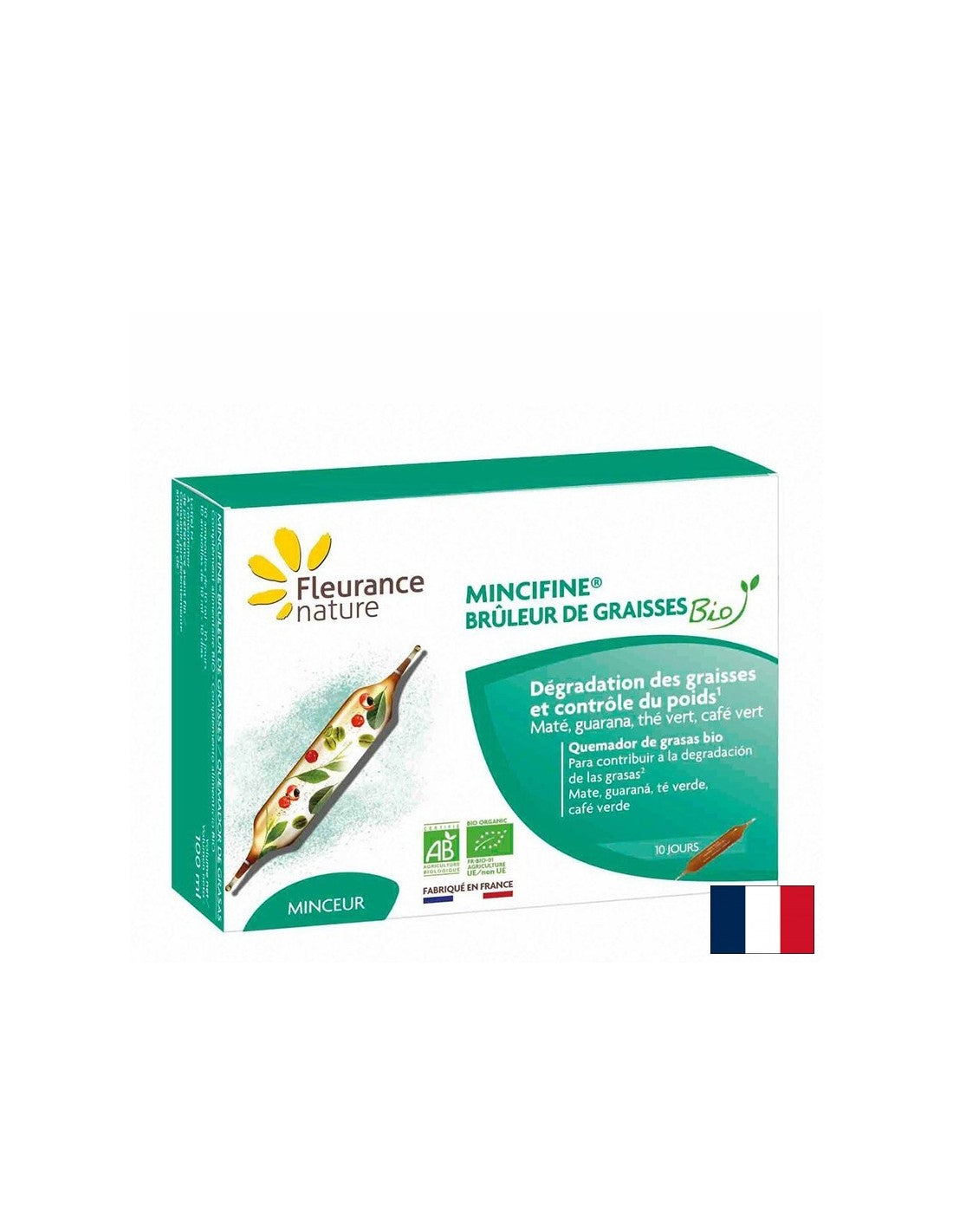 Mincifin - Kräuterfettverbrennende Formel, 10 Ampullen zum Trinken