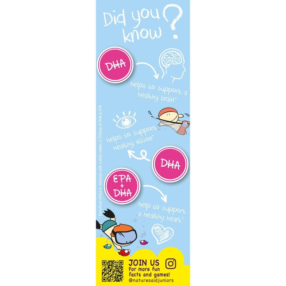 Omega-3-Tropfen für Kinder (Kids Omega-3 Mini Drops) 50 ml NaturesAid