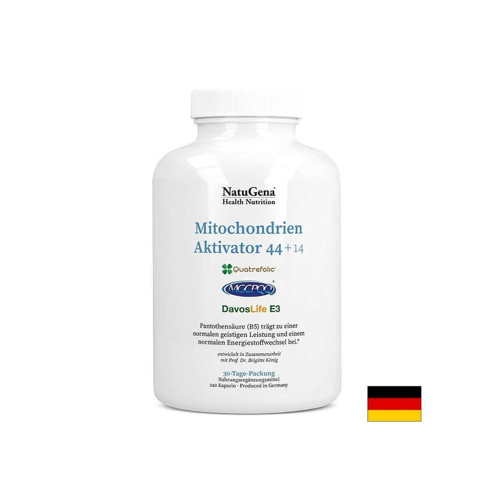 Mitochondrienaktivator 44+14, 240 Kapseln