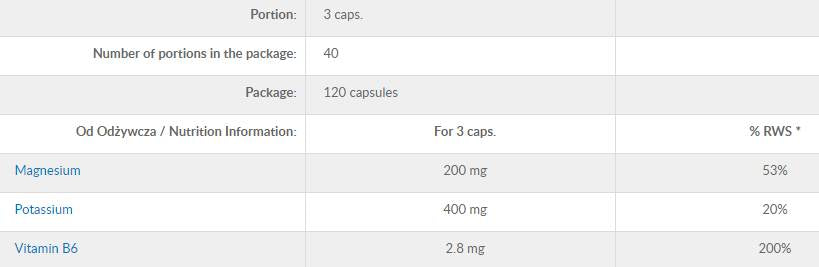 Muskelmineralien 120 Kapseln